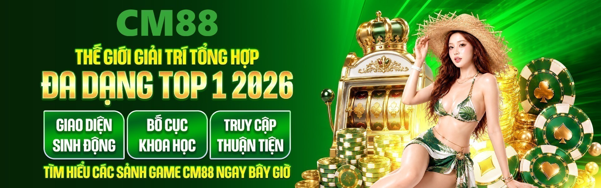 Cổng cm88 có thế giới giải trí online tổng hợp đa dạng xứng top 1 năm 2026 đây nhé